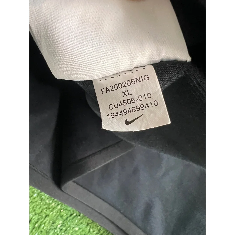 Nike Tech Fleece Crewneck‎ Sweatshirt Black CU4506-010 Mens XL